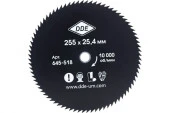 Диск для триммера DDE WOOD CUT 80 зубьев, 255 х 25,4 мм (толщина = 1,4 мм) - КОЛОРЛОН ВТД Новосибирск