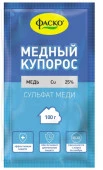 Медный купорос 100гр Фаско® - КОЛОРЛОН ВТД Новосибирск