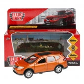 263452  ТМ Технопарк. Машина металл "NISSAN X-TRAIL" 12см, открыв. двери, инерц, ЗОЛОТОЙ в кор. в ко - КОЛОРЛОН ВТД Новосибирск