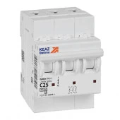 KEAZ 3P C 25А 4.5кА Автомат OptiDin BM63 326814 - КОЛОРЛОН ВТД Новосибирск