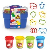 03493 Игрушка AЯT CRAFT Набор для лепки Моя ферма, тесто 4х56, пластик бокс - КОЛОРЛОН ВТД Новосибирск