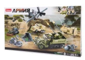 M38-B0812 Конструктор пластмассовый Sluban "Армия: Набор военной техники" (552 дет.) - КОЛОРЛОН ВТД Новосибирск