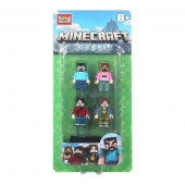 403133 Конструктор фигурки minecraft movie -4 шт. Город мастеров в кор.2*120шт - КОЛОРЛОН ВТД Новосибирск