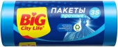 BIG City Пакеты для мусора HD 50*60 см 35л 30 шт синие - КОЛОРЛОН ВТД Новосибирск