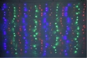 Гирлянда электрическая Занавес 2х3м 320LED 8режимов, холодный белый арт.NYLJ0136-2 Код265771 - КОЛОРЛОН ВТД Новосибирск