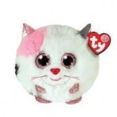42509 TY PUFFIES Белый котенок MUFFIN 10 см - КОЛОРЛОН ВТД Новосибирск
