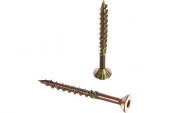 Шуруп конструкционный для дерева с фрезой, потай, ж/п Torx 25  5,0 х 50 (15шт.) - КОЛОРЛОН ВТД Новосибирск