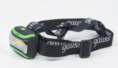Фонарь налобный Gauss  GFL307 3W 180lm 3xААА LED Ил - КОЛОРЛОН ВТД Новосибирск
