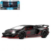 JB1251511 ТМ "Автопанорама" Машинка метал.1:24, Lamborghini SVJ, черн,откр.дв,баг,свет,звук - КОЛОРЛОН ВТД Новосибирск