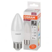Лампа LEDVANCE LED 7 Вт E27 4000К 560Лм свеча 220 В (замена 60Вт) OSRAM - КОЛОРЛОН ВТД Новосибирск