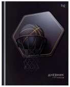 Дневник 1-11 кл. 40л. (твердый) BG "Черный. Баскетбол", матовая ламинация 386543 - КОЛОРЛОН ВТД Новосибирск