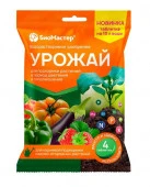 Урожай, водорастворимые минеральные таблетки, 4 шт - БиоМастер - КОЛОРЛОН ВТД Новосибирск