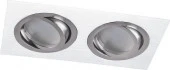 32640 двойной DL2802 MR16 50W G5.3 "прямоугольник", белый - КОЛОРЛОН ВТД Новосибирск