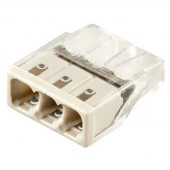 Stekker LD2273-203 (5шт.) клемма 3-ая (0,5-2,5мм2), 450В, 24A - КОЛОРЛОН ВТД Новосибирск