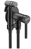 G7206-6 Смеситель для гигиенического душа Gappo G06 черный - КОЛОРЛОН ВТД Новосибирск