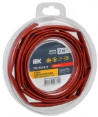 Трубка ТУТ нг-LS 6/3 красная (2м) IEK - КОЛОРЛОН ВТД Новосибирск