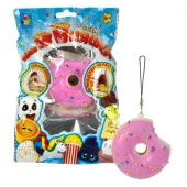 Т124121toy игрушка-антистресс мммняшка squishy (сквиши), мини-пончик в глазури w16/6.5/6.5/2.5 - КОЛОРЛОН ВТД Новосибирск