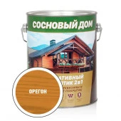 ПРОФСТАНДАРТ СОСНОВЫЙ ДОМ Декоративно-защитный состав для древесины орегон (9л) - КОЛОРЛОН ВТД Новосибирск