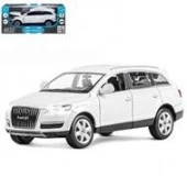 JB1200118ТМ "Автопанорама" Машинка металл. 1:24 Audi Q7, белый, свободный ход колес, откр. двери, ка - КОЛОРЛОН ВТД Новосибирск
