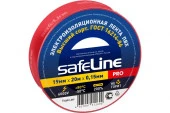 Изолента ПВХ 19мм/20м/0,15мм красный SAFELINE - КОЛОРЛОН ВТД Новосибирск