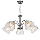 Люстра Escada 658/5PL E27*40W Chrome - КОЛОРЛОН ВТД Новосибирск