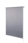 60*160 Рулонная штора СВЕТОФОР БЛЭКАУТ цв. стальной - КОЛОРЛОН ВТД Новосибирск
