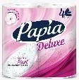 Papia Deluxe 4 рулона Белая 4-слойная белая - КОЛОРЛОН ВТД Новосибирск