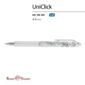 20-0376/03 РУЧКА "UniClick. Сакура"  ГЕЛЕВАЯ, 0.38 ММ, СИНЯЯ - КОЛОРЛОН ВТД Новосибирск