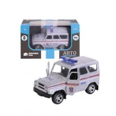 1200053ТМ "Автопанорама" Машинка металлическая "МЧС", 1:50, цвет серебро, инерция, в/к 12*7*5,5 см - КОЛОРЛОН ВТД Новосибирск