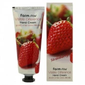 ***Farmstay Крем для рук с клубникой Visible Difference Hand Cream Strawberry 100 мл - КОЛОРЛОН ВТД Новосибирск