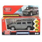 299811 Машина металл HUMMER "hummer h2", дл12см,откр дв,багаж,инерц,темн-сер,в кор Технопарк в кор.2 - КОЛОРЛОН ВТД Новосибирск