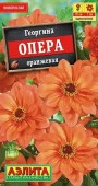 Георгина Опера Оранжевая 0.1г, низкорослая (Аэлита) - КОЛОРЛОН ВТД Новосибирск