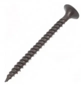 Саморез для ГКЛ мелкая резьба, оксид 3,5х 41 кор. с ок. - 200 шт. SteelRex - КОЛОРЛОН ВТД Новосибирск