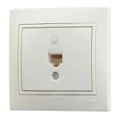701-0303-139 Mira Розетка ПК Cat5e крем - КОЛОРЛОН ВТД Новосибирск