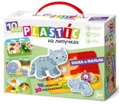 02835 Пластик на липучках "Мама и Малыш" 10KOR PLASTIC ДК - КОЛОРЛОН ВТД Новосибирск