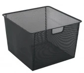 Корзина мелкосетчатая ПРАКТИК Home GBM 45х30 графит  285x421x423 мм - КОЛОРЛОН ВТД Новосибирск