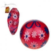 1toy Мяч ПВХ 23 см, бабочки, 4 цвета, в сетке - КОЛОРЛОН ВТД Новосибирск