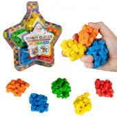 Т23938 GUMMY BLOCKS Конструктор-пластилин, 5 цв.в наб(кр,син,зел,жёл,ор), блист.21,5х23,5х4,5 см - КОЛОРЛОН ВТД Новосибирск