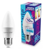 10W Лампа LUMIN'ARTE LSTD-C37-10W6KE27 "Свеча" C37 10Вт 800лм 6500К Е27 - КОЛОРЛОН ВТД Новосибирск