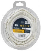 Трубка ТУТ нг-LS 4/2 белая (2м) IEK - КОЛОРЛОН ВТД Новосибирск