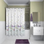 B12P118i11 Штора для ванной комнаты, 180*180см, полиэстер, B12P118i11, IDDIS - КОЛОРЛОН ВТД Новосибирск