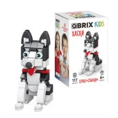 32014 Конструктор QBRIX KIDS серия "Собаки" Хаски - КОЛОРЛОН ВТД Новосибирск