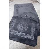 Набор ковриков для в/к Versace 60х100+50х60 dark grey - КОЛОРЛОН ВТД Новосибирск