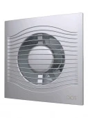 Вентилятор накладной SLIM D100 обр.клапан Gray metal DICITI (D=100, V=90m3/h) - КОЛОРЛОН ВТД Новосибирск