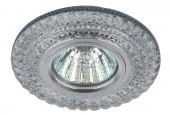 ***DK LD3 SL/WH Светильник ЭРА декор c белой Led подсветкой, прозрачный - КОЛОРЛОН ВТД Новосибирск