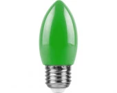 ***25926 LB-376 (1W) 230V E27 зеленый свеча для белт лайта - КОЛОРЛОН ВТД Новосибирск