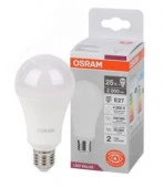 25W LED Value Грушевидная 25Вт (замена 200Вт), 2000Лм, 4000К, E27 OSRAM - КОЛОРЛОН ВТД Новосибирск