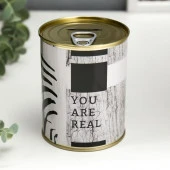 Копилка-банка металл "You are real" 5222876 - КОЛОРЛОН ВТД Новосибирск