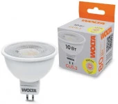 10W Лампа WOLTA WSTD-MR16-220V10W3KGU5.3-L с линзой MR16 10Вт 800лм 3000К GU5.3 - КОЛОРЛОН ВТД Новосибирск