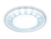 Точка с LED лентой G214 WH/CH/CLD хром/матовый GX53+3W(LED COLD) - КОЛОРЛОН ВТД Новосибирск